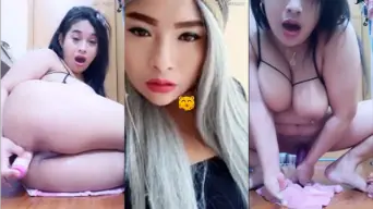 Tante Kesepian Mainin Dildo Basah Sampai Meleleh