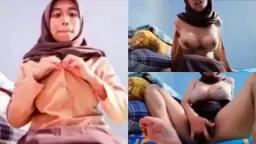 Ukhti Berjilbab Pramuka Yang Heboh Dengan Aksi Colmeknya