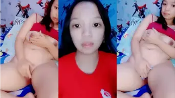 Mbak Nirmala Menggairahkan Dua Jari Di Dreamlive