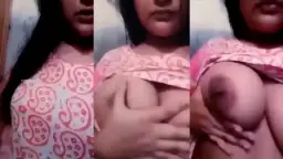 Nurul Janda Bergairah Meremas Payudara Besar