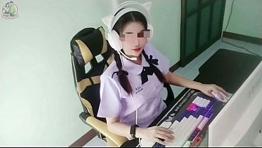 Gadis Imut Thailand Yang Gila Seks 0013
