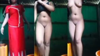Gadis Telanjang Asal Assam Bikin Video Striptease Panas Buat Koleksi Pribadi