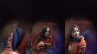 Kesenangan Makan Di Restoran Bareng Cewek Berpayudara Besar Dalam Video Mesum Bangla