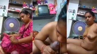Istri Ngasih Sepong Gaya India Di Atas Kasur, Bibir Basah Nempel Kontol Suami Sampe Kenceng.