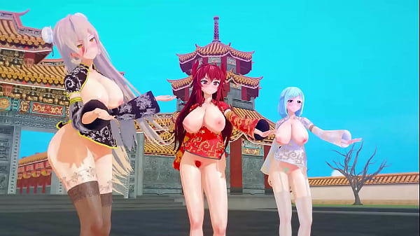 Tahun Baru Imlek Bareng Vtuber Mmd, Goyang-goyang Hot Bikin Makin Tegang! 【kkvmd】 (by 熊野ひろ)