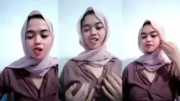 Jilbab Seksi Goyang Live Bikin Meleleh
