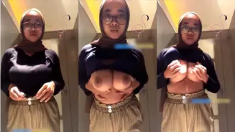Pap Hijaber Toge Remas Toket, Bikin Makin Tegang