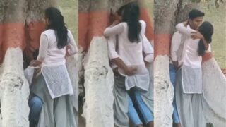 Pasangan Mahasiswa Ngewe Bebas Di Bawah Pohon Rindang