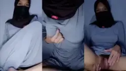 Ukhti Nina Asanti, Hijabnya Basah Coli Ngeces 9