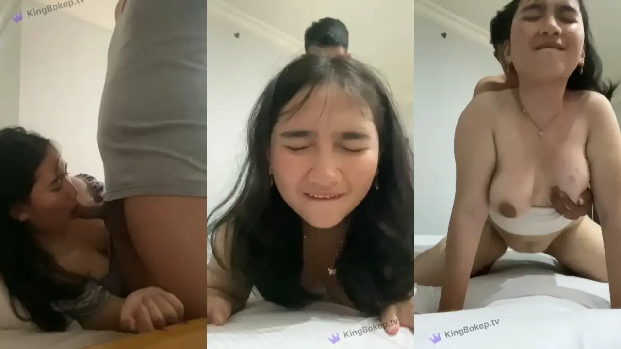 Abg Manis Digebukin Kasar Sama Pacarnya Sambil Moans