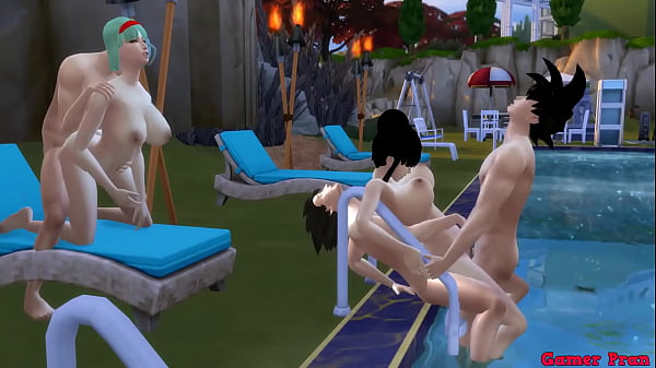 Milk Madre Y Esposa Epi 4: Orgia Kolam Renang, Bulma Dan Chichi Istri Cantik Saling Berbagi Anak, Ngentot Di Bokong Kayak Anjing Hentai
